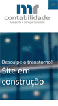 Mobile Screenshot of mrcontabilidade.com.br