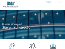 Tablet Screenshot of mrcontabilidade.com.br